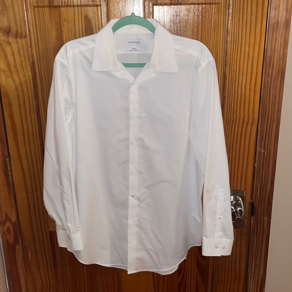 Calvin Klein White Dress Shirt